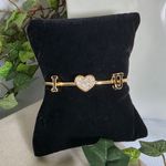 Boutique Gold Filled Open I Love You Cuff Bracelet Photo 0