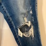 Micas Mica Los Angeles Distressed Blue Cropped Jeans Photo 5