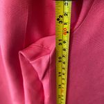 J. McLaughlin Hot Pink 100% Silk Straight Leg Dress Pants High Waist Women's 6 Photo 8