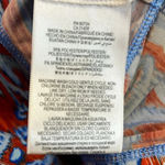 BCBGMAXAZRIA small dress colorful bohemian pattern long sleeved scoop neck dress Photo 4