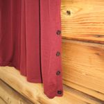 Lafayette 148 Burgundy Wool Tunic Sweater Red Size XL Photo 3