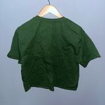 Brooklyn New York embroidered crop top Green Size XL Photo 2