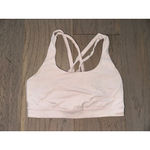Lululemon Women's Energy Sports Bra Butter Light Pink Photo 1