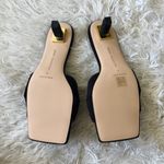 Good American New Women’s black Terry Kitten heels Sandals size 7 Photo 9