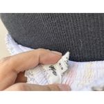 Aerie Striped Halter Maxi Dress Cutout Sides Smocked Back Tiered Summer Boho M Photo 9