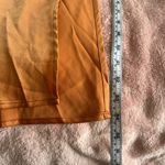 orange cowl neck maxi dress Size L Photo 2