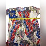 Love In  Red and Blue High Low Dress one size. E82 Photo 12