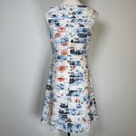 Ann Taylor Petite Fit And Flare Sleeveless Dress Floral Women’s Size 2 Petite Photo 3