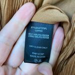 Floret Studios Plisse Pleated Twist Front Jumpsuit Copper M Orange Size M Photo 5