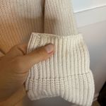 Wilfred Chunky Cream Button Front Merino Wool Boxy Cardigan Size L Photo 5