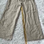 BLANK NYC Women’s Wide Leg Cream Paper bag pants size Medium Photo 3