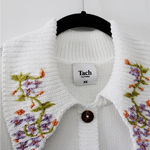 Tach Clothing Kalinka Floral Embroidered Knit Cardigan Top NWOT Photo 8