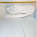 Urban Outfitters  Cardigan Women Small White Ribbed Y2K Tie Flare Fairy Coquette Photo 5