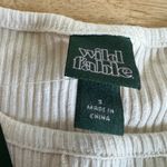 Wild Fable Women's Almond Short Sleeve Seamed Baby T-Shirt - Size Small - NWT Photo 1