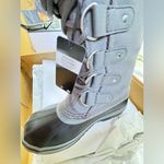 Sorel *NWT*  Women’s Joan of Arc Waterproof Boots in Quarry Black size 5 with box Photo 7