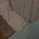 Loft New Oversized Square Neck Pink Top Long Sleeve Size Small Photo 1