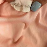 Altar'd State Pink Peach Short Sleeves V-Neck Ruffle Tie Front Dress Size M Photo 6