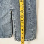 Vanilla Star Jeans Vintage Y2K Denim Skirt Pleated Mini Jeans Embroidered 90’s Paneled Cute Slit 1 Photo 5