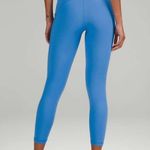 Lululemon - Power Thru High-Rise Tight 25" Blue Nile Athletic Workout Leggings Photo 1