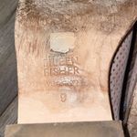 Eileen Fisher Leaf Nubuck Suede Perforated Booties in Earth Photo 7