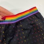 ROOM SERVICE Women's Rainbow dots pajama Shorts Black Size XL Photo 7
