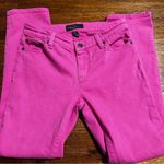 Ralph Lauren Hot Pink Skinny Jeans Stretch Denim 4P Photo 1