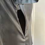 BCBGMAXAZRIA New Women’s  Silky Tailored Satin Ruffled Collard Dressy Blouse Photo 4