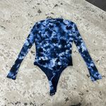 H:ours  blue tie dye Monroe bodysuit size XL Photo 2