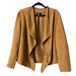 Mossimo brown suede open front jacket Size XL Photo 0