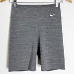 Nike One Women's Mid-Rise Dri-FIT Bike Shorts - Gray - Size XS Photo 0