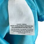 Nike Running Dri Fit Blue Patterned Short Sleeve Crew Neck Athletic T-Shirt Sz M Photo 4