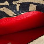 Furla Genuine Leather Red and Black Zebra Print Tote Photo 4