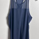 Athleta  Women Athletic Navy Blue Tank Top Size Medium. Photo 2