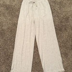 Aritzia  Cream Straight Leg Sweatpants Photo 0