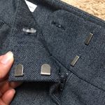 Loft  Women’s Knit Navy Blue Modern Skinny Ankle Career Office Trouser Pants Photo 5