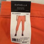 Rafaella  Orang/peach Capris Photo 5