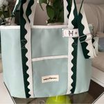 Light green tote cooler bag vacation beach bag Photo 2