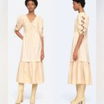 SEA NY New‎ York Sia Cut Out Dress in Hay NWT XXS Yellow Photo 1