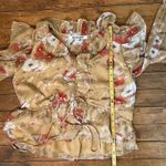 Walter Baker  women’s romantic ruffled floral top long sleeve size medium Photo 3