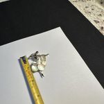 Ballet Dancer Gold Tone Brooch Pin Dancing Photo 8