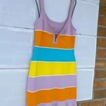 Tanya Taylor Noreen Colorblock Dress large Photo 7