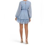 Japna  Long Sleeve Smocked Waist Mini Dress size XS Photo 1