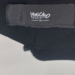 Anthropologie Bow Shoulder Tie Solid Black Sleeveless Maxi Dress Mossimo Large V Neck Flowy Photo 6