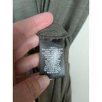 Mossimo Supply Co MOSSIMO Olive Green Sleeveless Maxi Dress Cinched Waist Women's Medium Photo 3