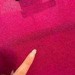 Armani Exchange  pink 100% Medina wool wrap blouse size medium   Has small hole b Photo 5