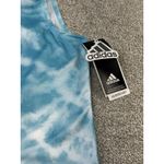 Adidas aeroready Softball Tank Top Medium Blue Tie Dye "If Softball Was Easy .." Photo 2