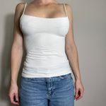 Bebe Vintage y2k  White Multi-Textured Cami Tank Size M Photo 2
