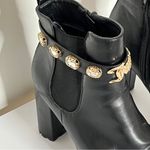 Juicy Couture Phyton Black Platform Boots Photo 2