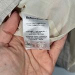 Reformation Linen Oliva 2 Piece Set Size 12 Beige Oatmeal NEW Photo 9