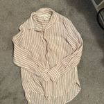 H&M  Striped Linen Button Down Photo 0